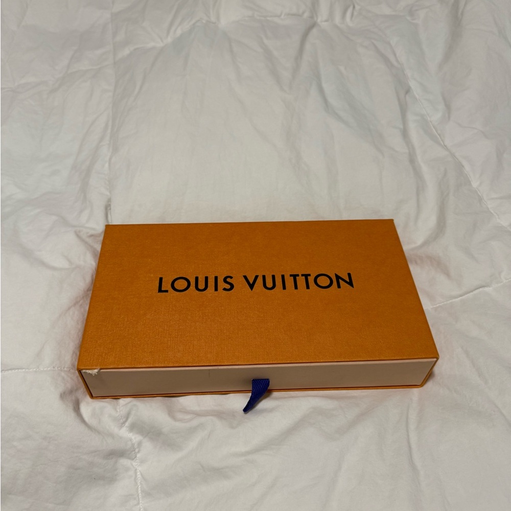 Louis Vuitton Orange Box with Blue Tab